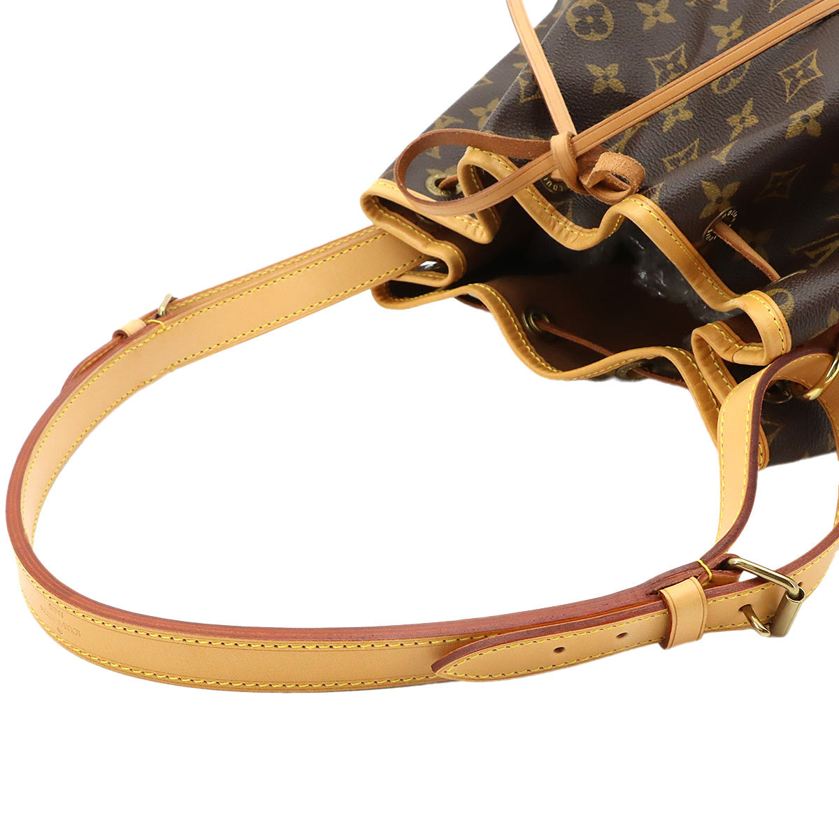 Monogram Noe Drawstring Shoulder Bag Brown M42224 Vintage