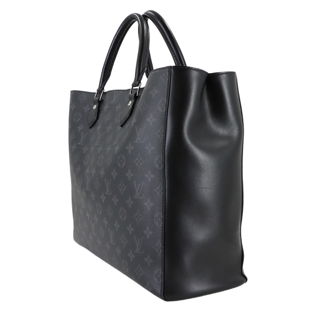 Monogram Eclipse Grand Sac Tote Bag Black M44733 Purse