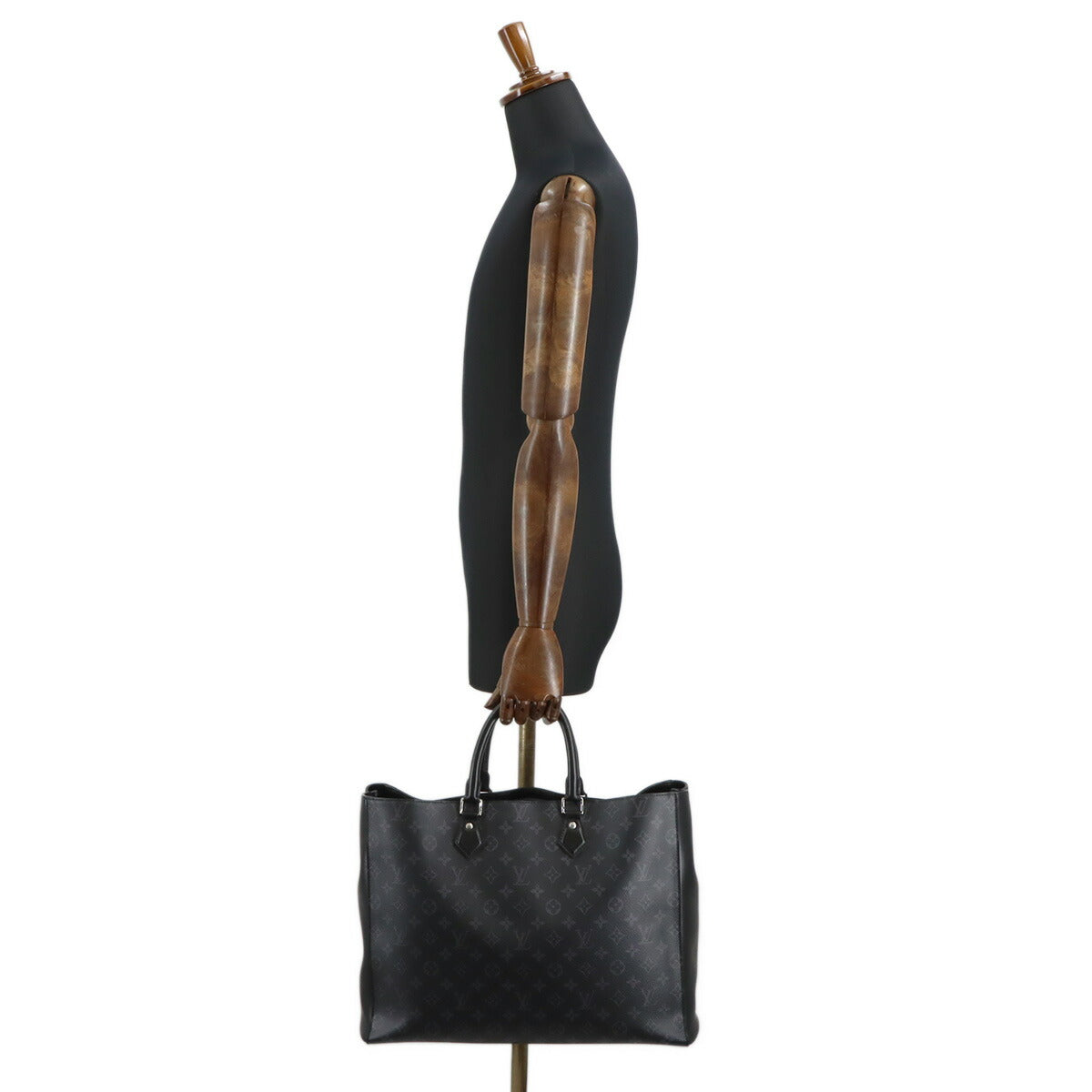 Monogram Eclipse Grand Sac Tote Bag Black M44733 Purse