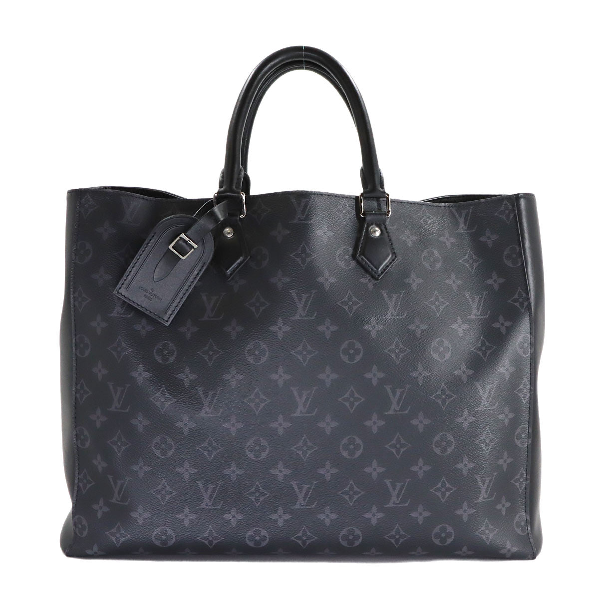 Monogram Eclipse Grand Sac Tote Bag Black M44733 Purse