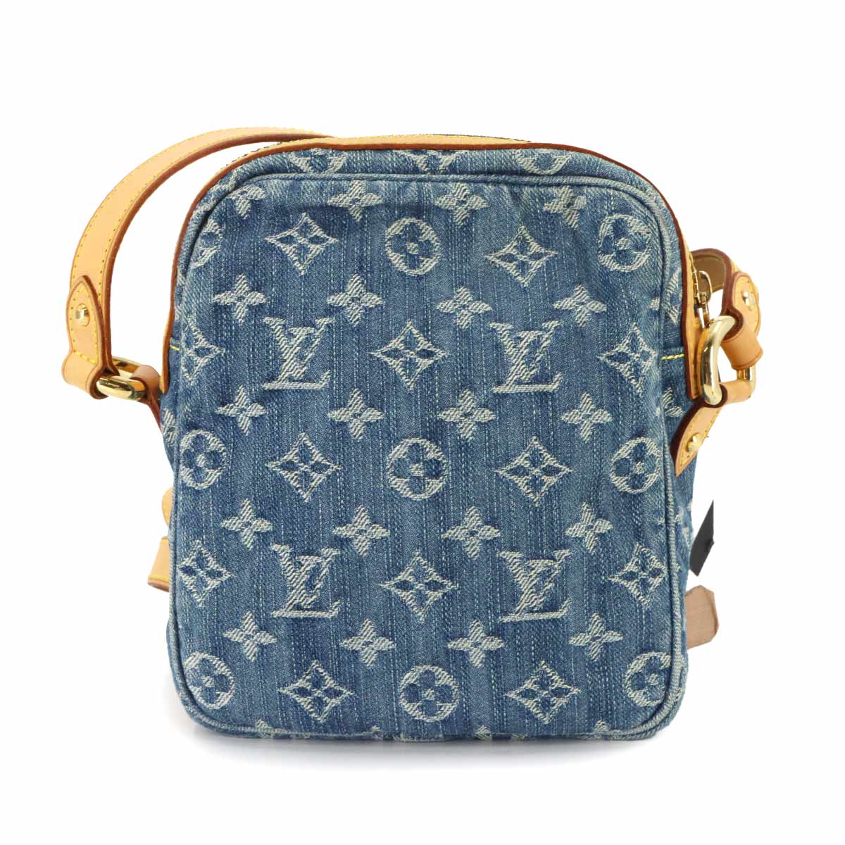 Monogram Denim Camera Bag Shoulder Bag Blue M95348 Purse