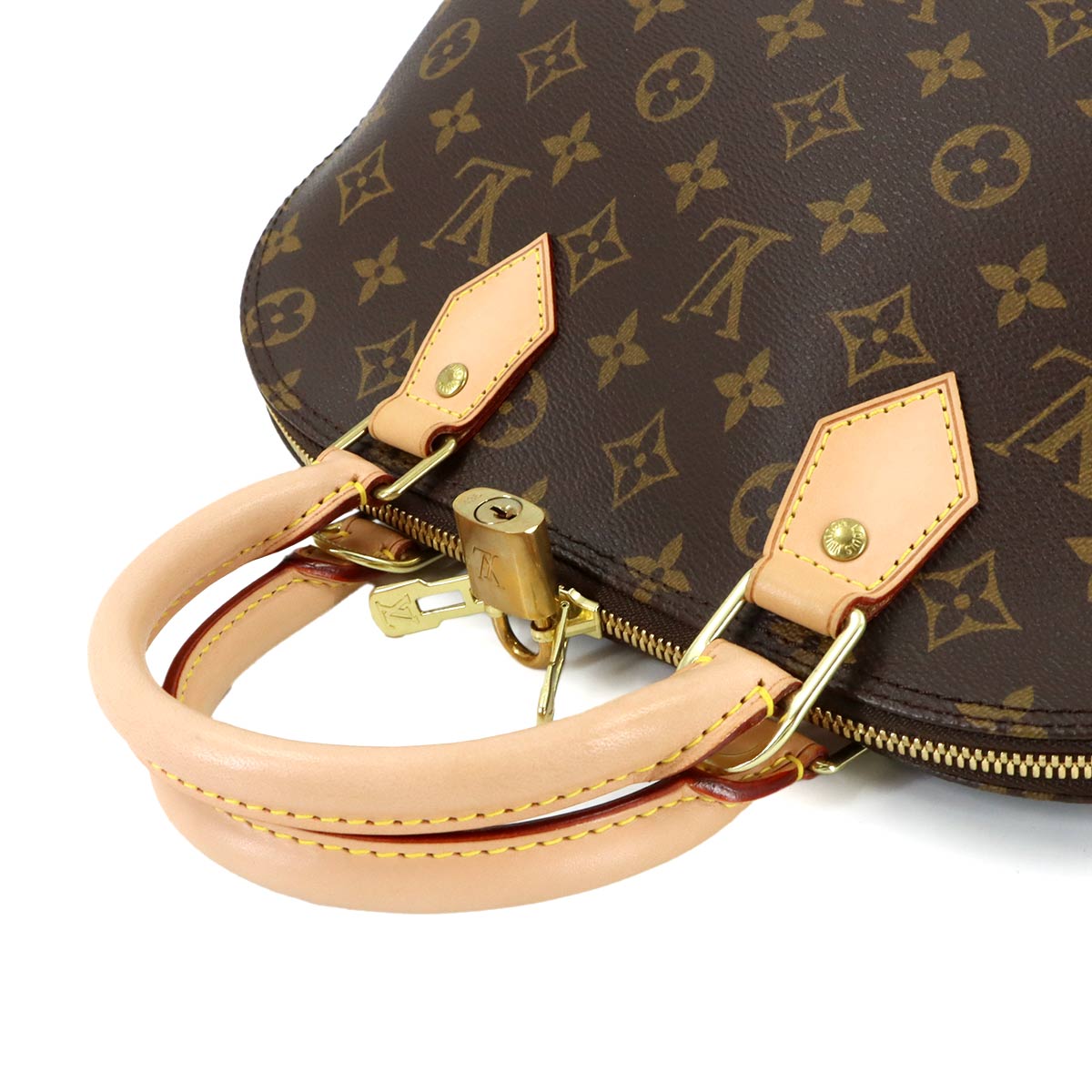 Monogram Alma PM Hand Bag Brown M53151 Purse