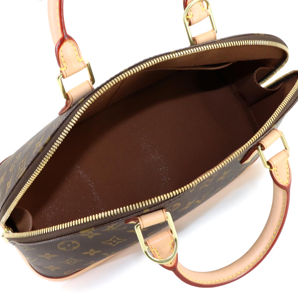 Monogram Alma PM Hand Bag Brown M53151 Purse