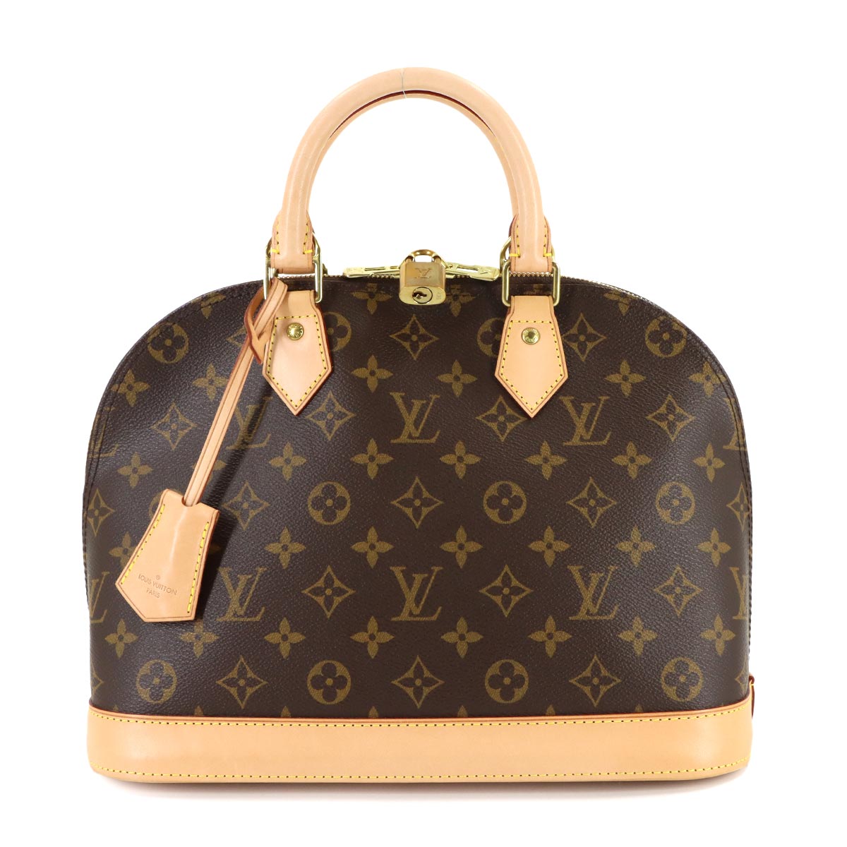 Monogram Alma PM Hand Bag Brown M53151 Purse