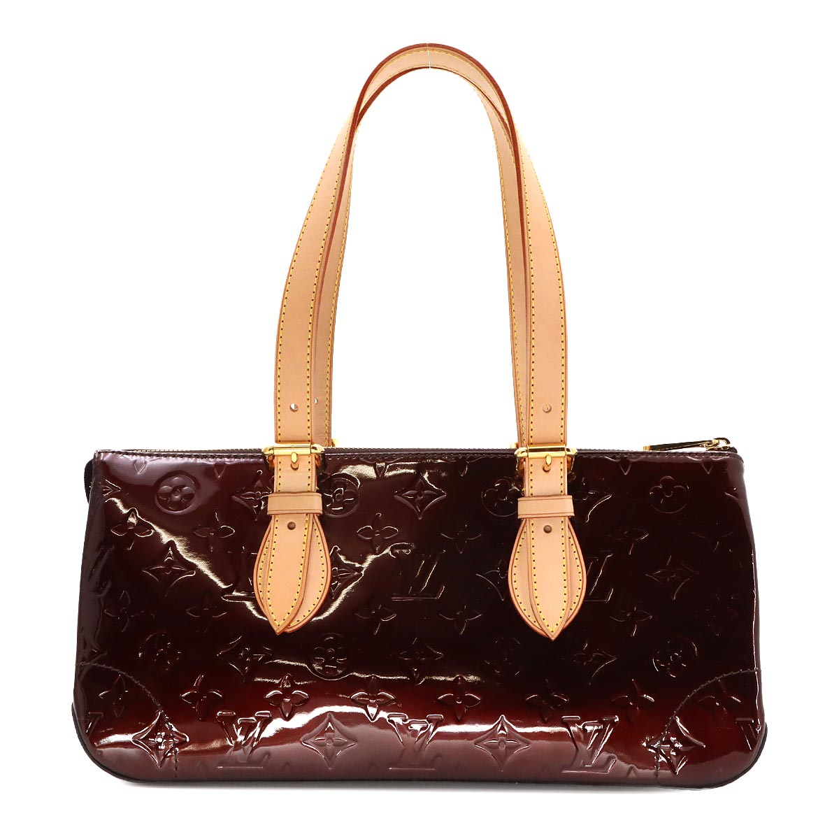 Vernis Rosewood Avenue Shoulder Bag Amarante M93510