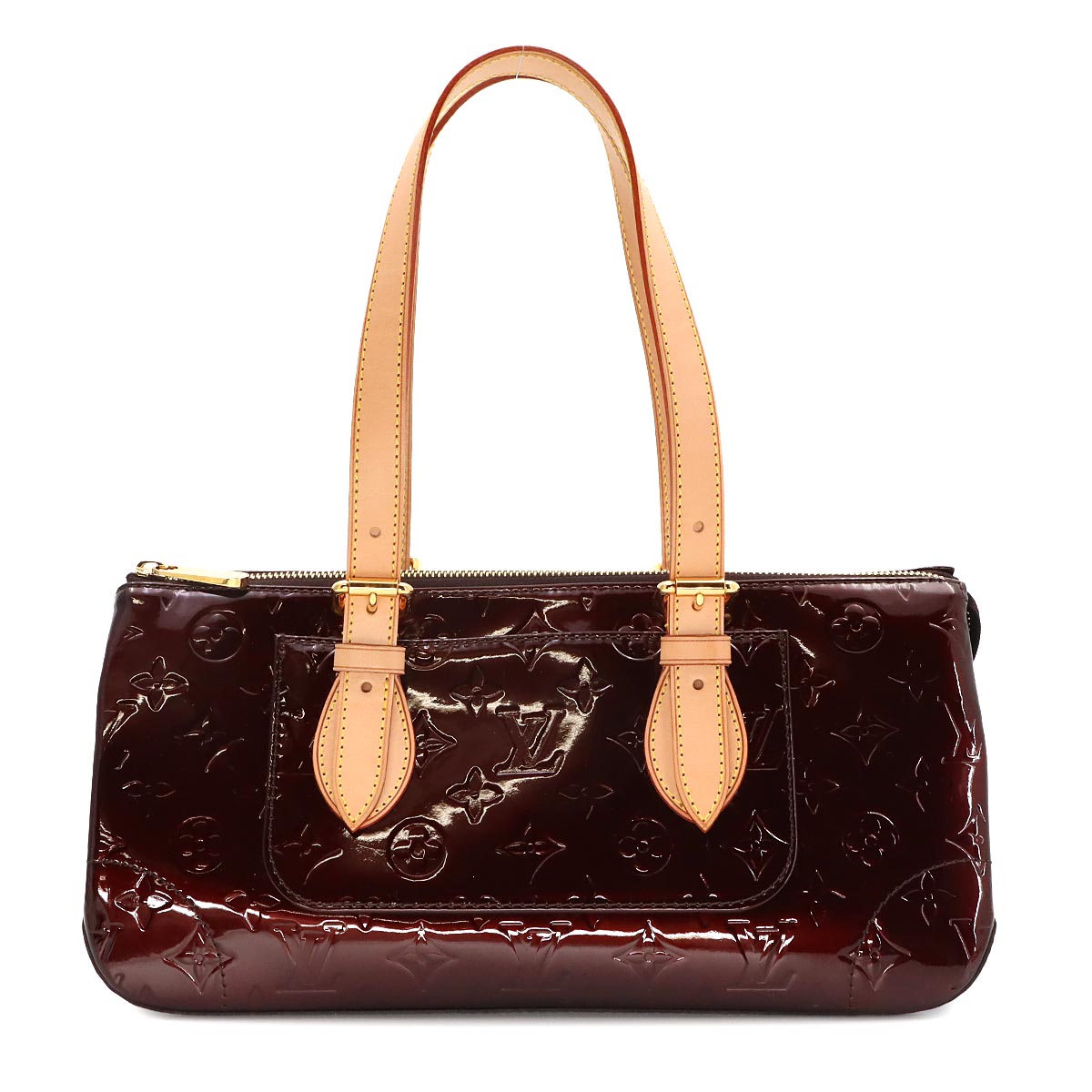 Vernis Rosewood Avenue Shoulder Bag Amarante M93510