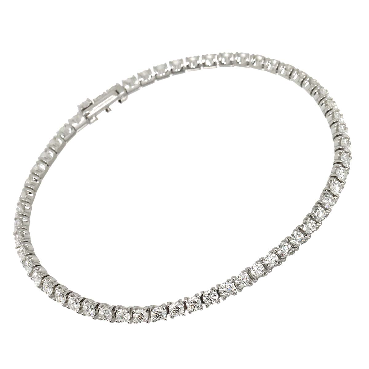 ESSENTIAL LINES Diamond Bracelet 18K White Gold 750