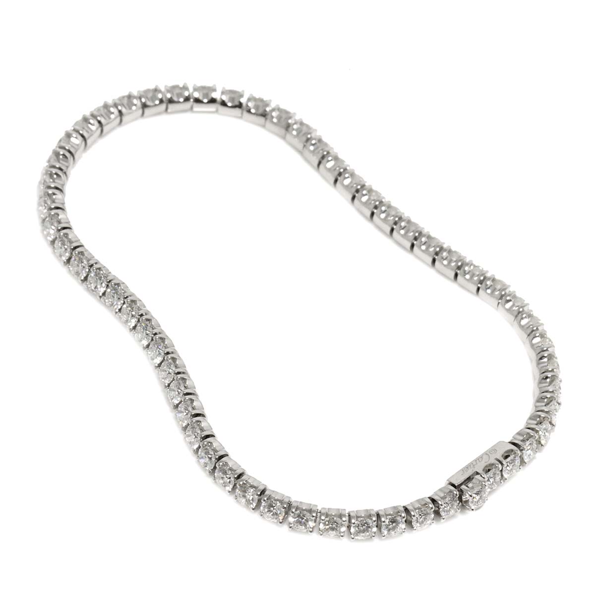 ESSENTIAL LINES Diamond Bracelet 18K White Gold 750