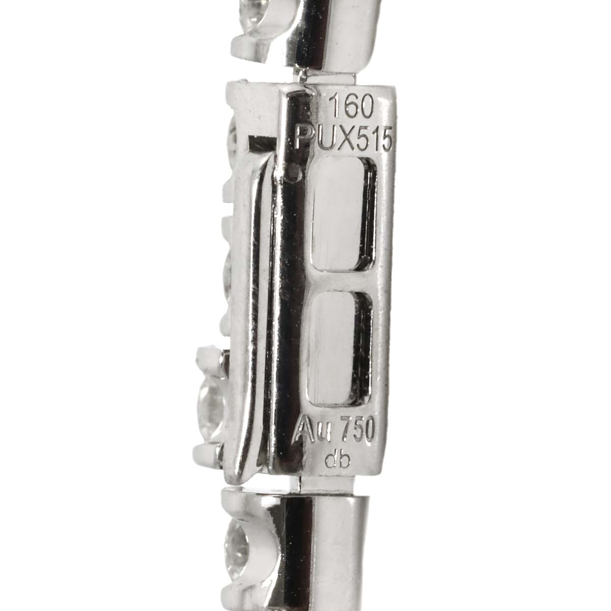 ESSENTIAL LINES Diamond Bracelet 18K White Gold 750