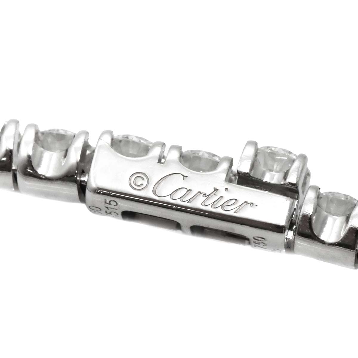 ESSENTIAL LINES Diamond Bracelet 18K White Gold 750