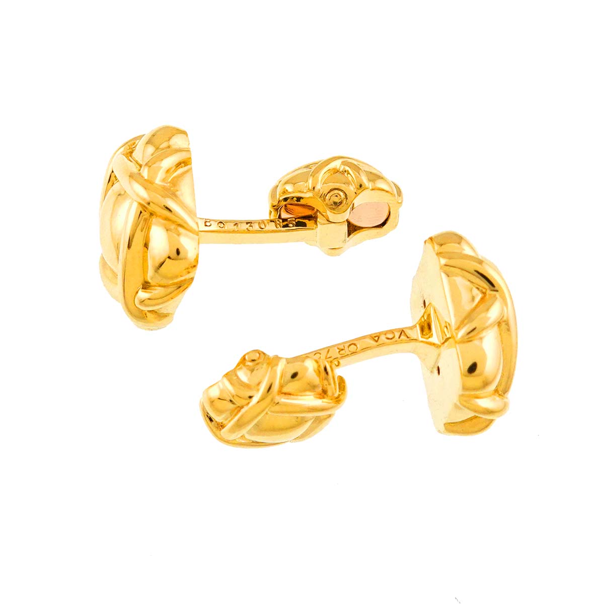 Cuff Links 18K YG 750