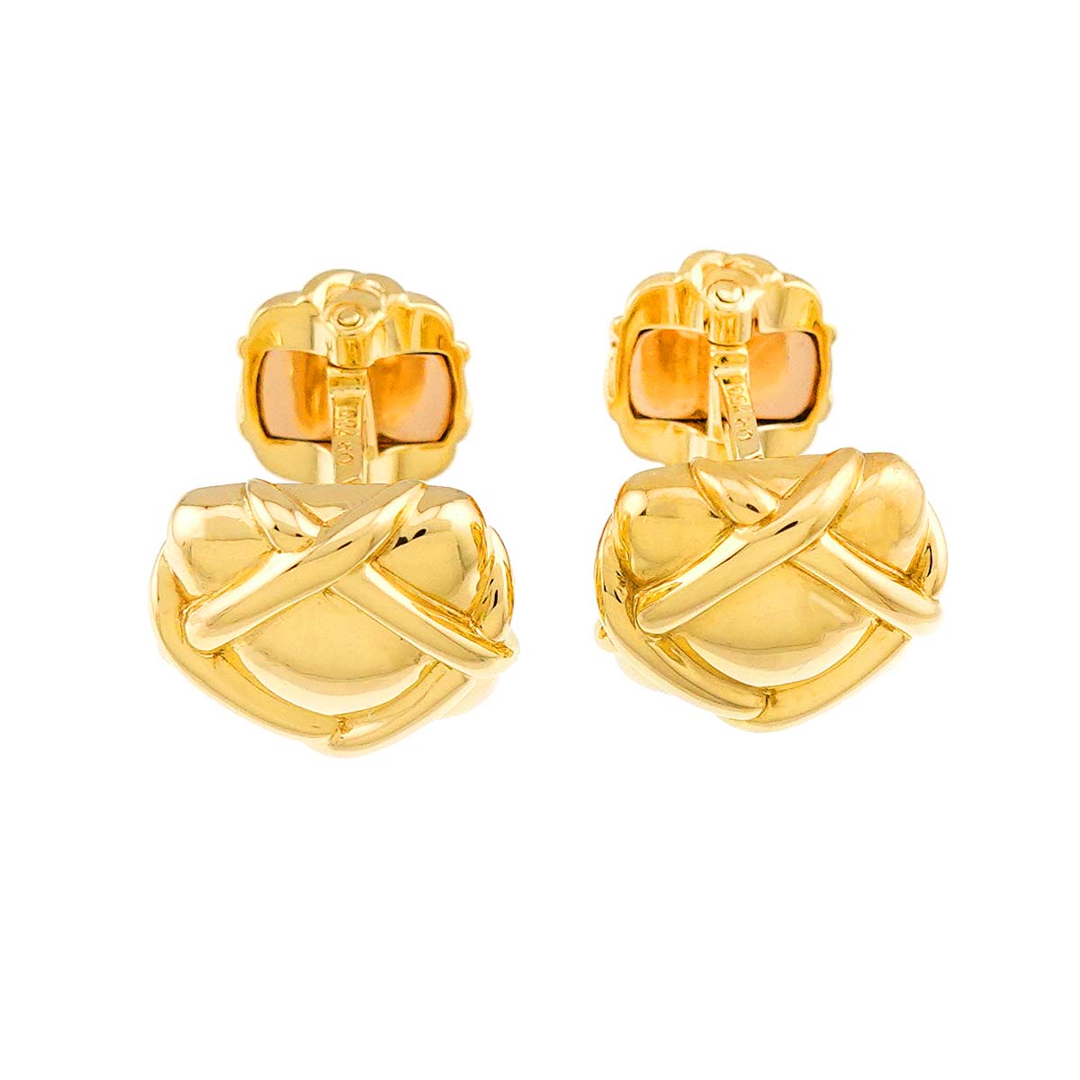 Cuff Links 18K YG 750