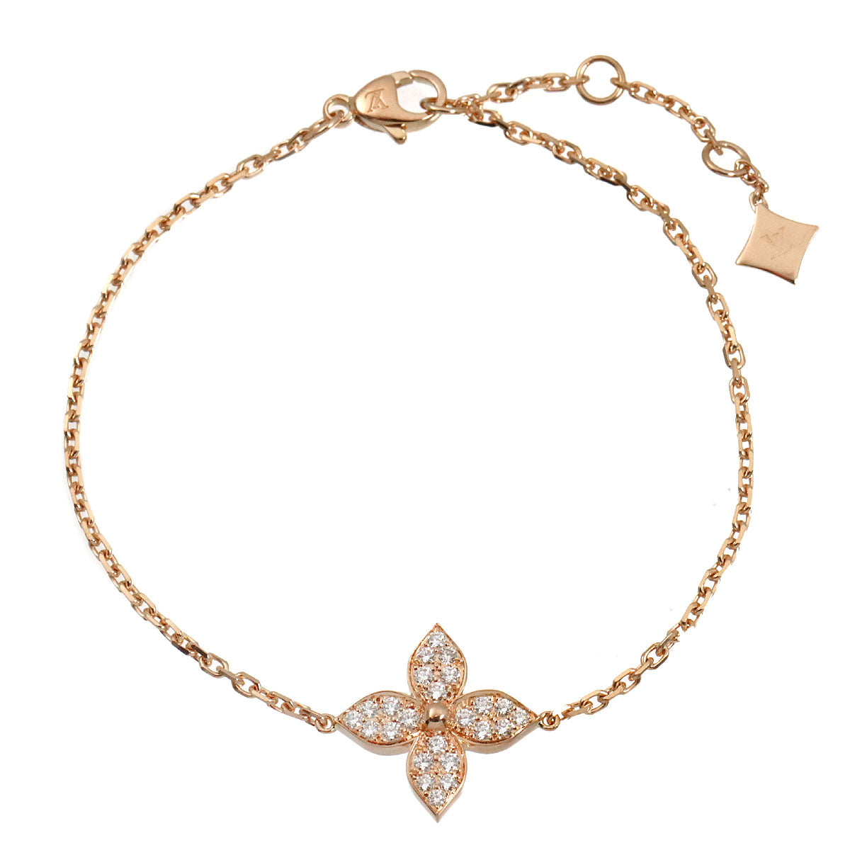 Star Blossom Diamond Bracelet 18K Pink Gold 750