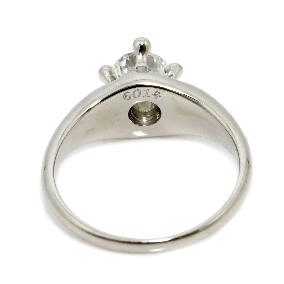 Corona Diamond 0.553ct F/VS1 Ring Platinum size4.75-5(US)
