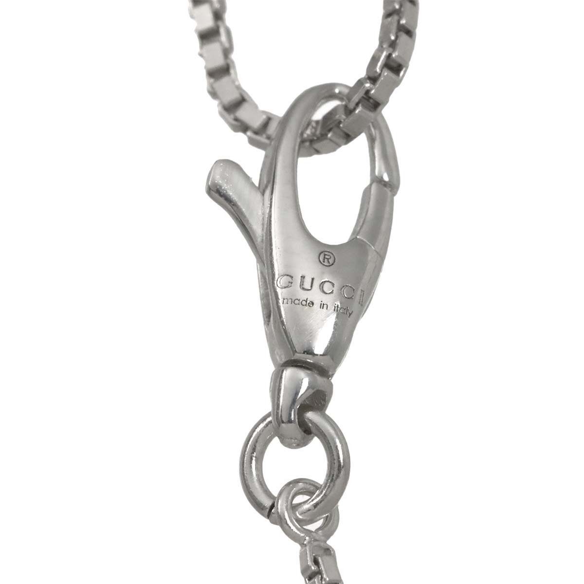 Link to Love Diamond Necklace 18K White Gold 750
