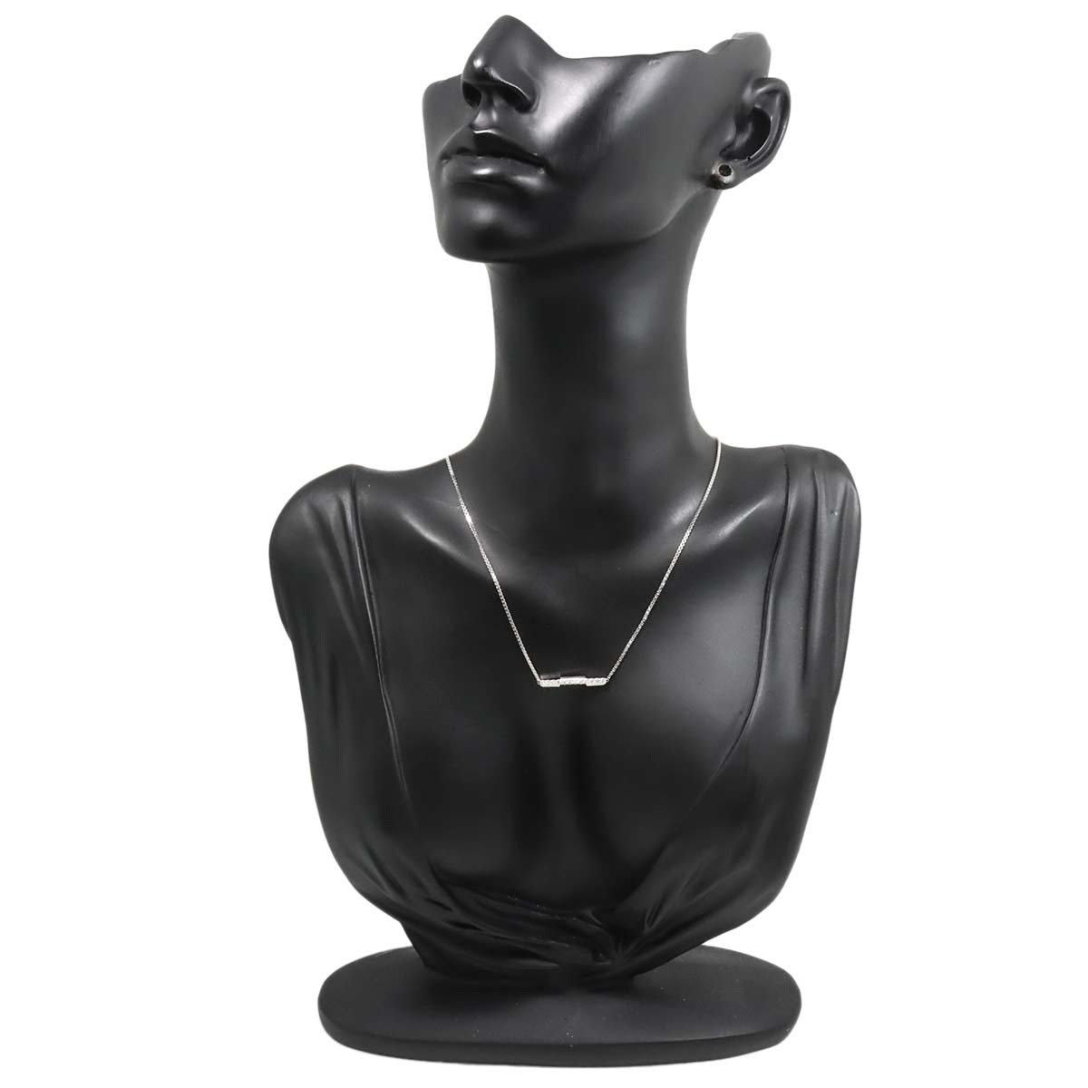 Link to Love Diamond Necklace 18K White Gold 750