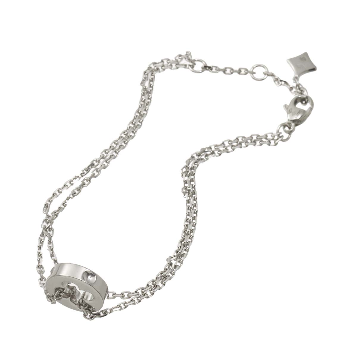 EMPREINTE Chain Bracelet 18K White Gold 750