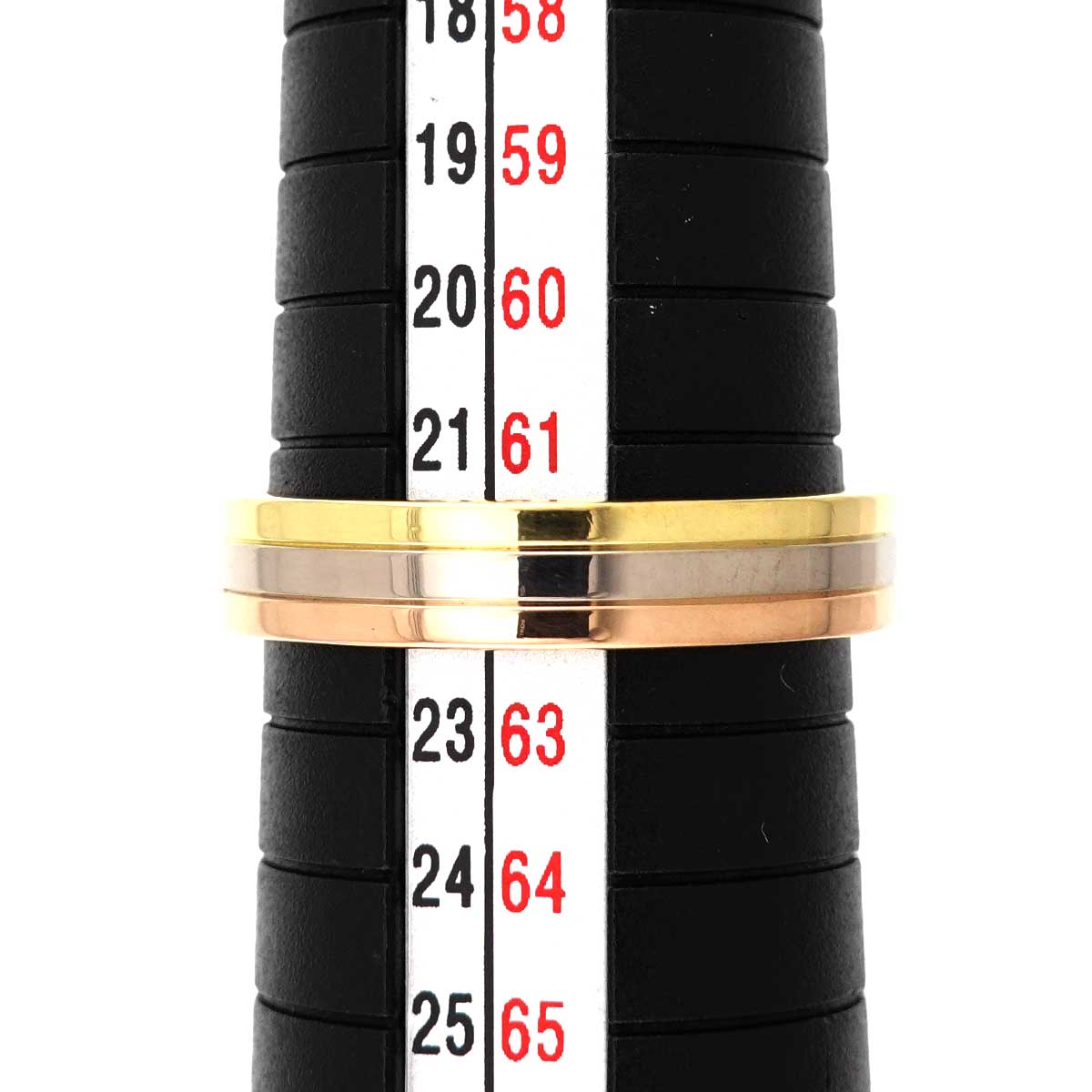 Vendome Ring 18K YG WG PG 750 size62 9.5-9.75(US)