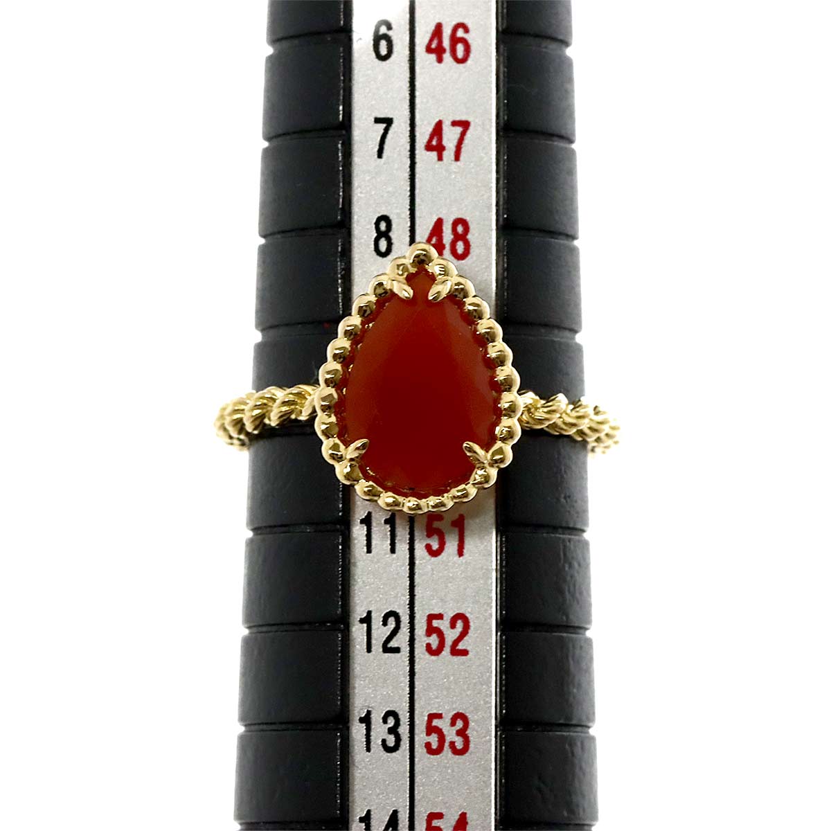 Serpent Boheme Carnelian SM Ring 18K YG 750 Size50 5.25(US)