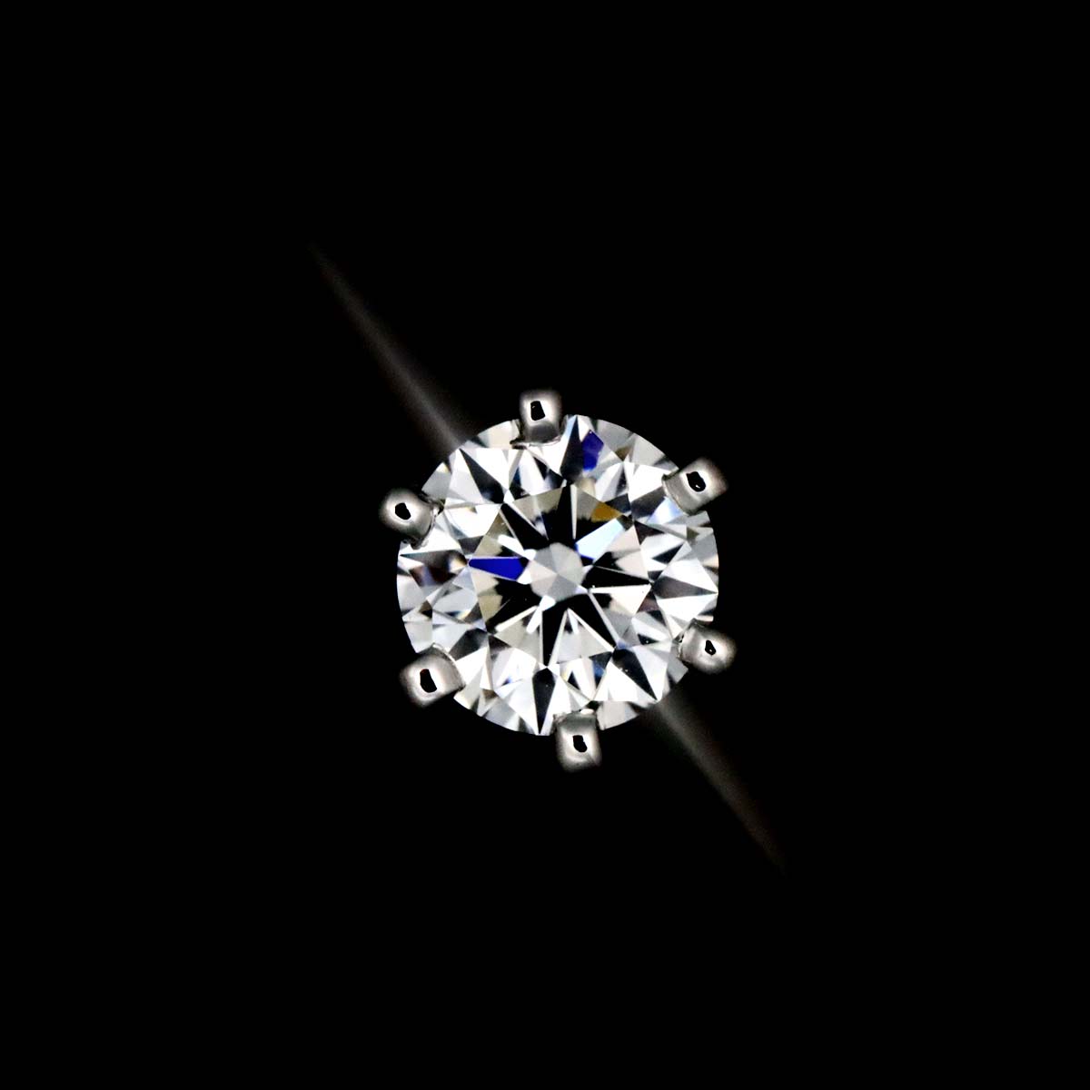 Diamond 0.31ct Ring Pt 4(US)
