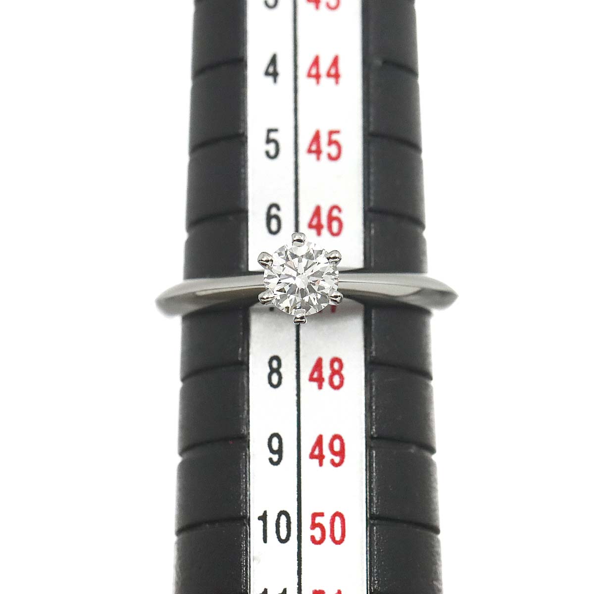 Diamond 0.31ct Ring Pt 4(US)