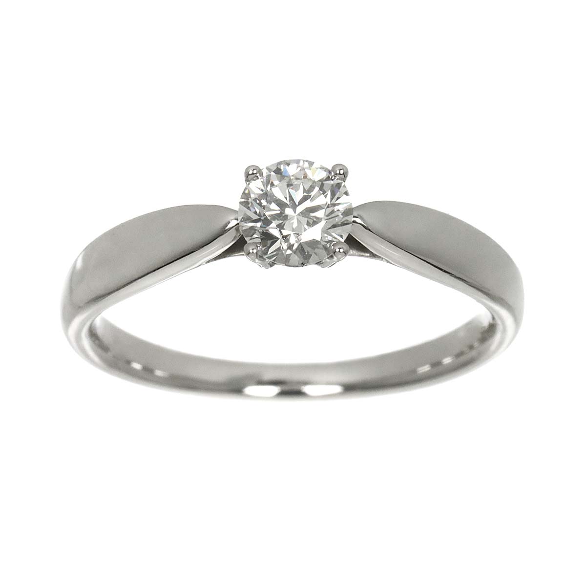 Harmony Ring Diamond 0.32ct Pt Platinum size4.5(US)