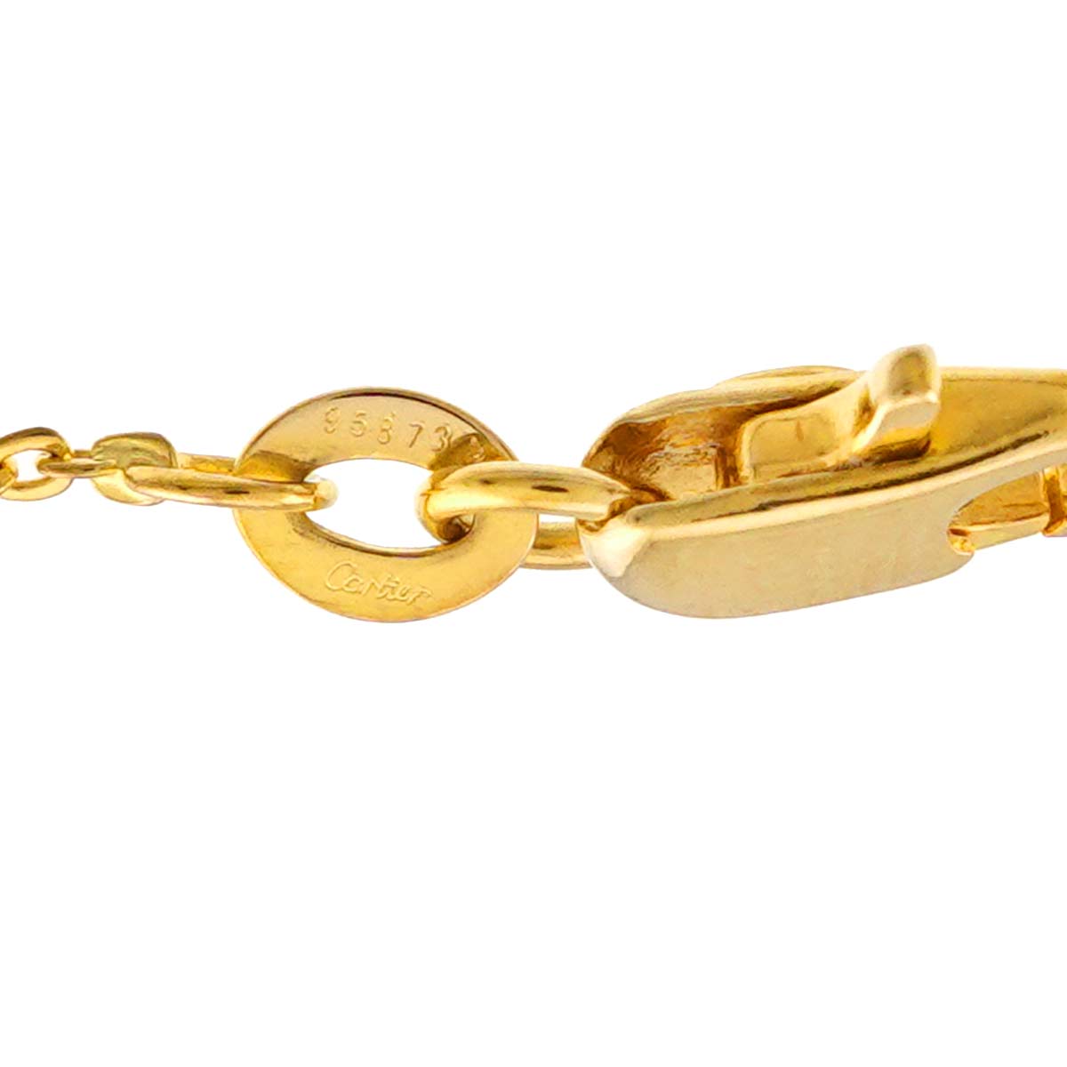 2C Charm Necklace 18K YG Yellow Gold 750