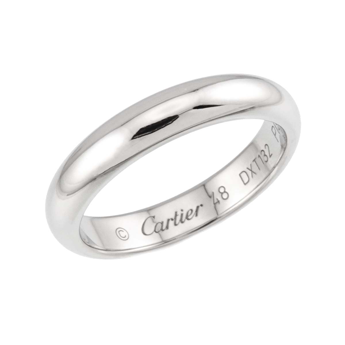 Classic Ring Platinum Size48 4.5(US)