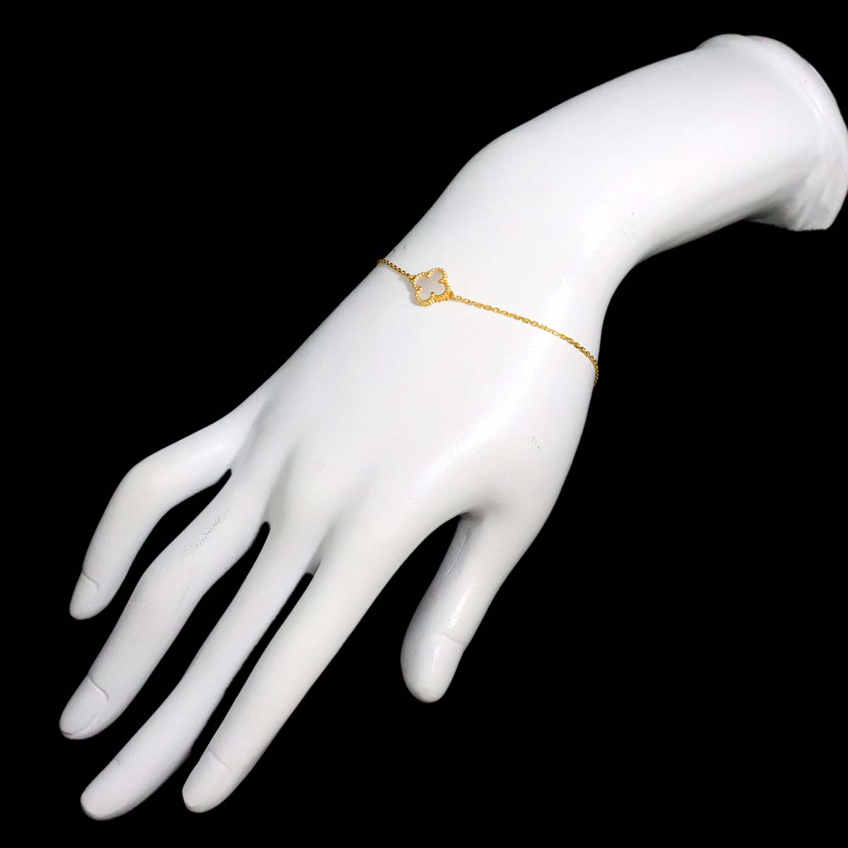 Sweet Alhambra MOP Bracelet 18K YG 750