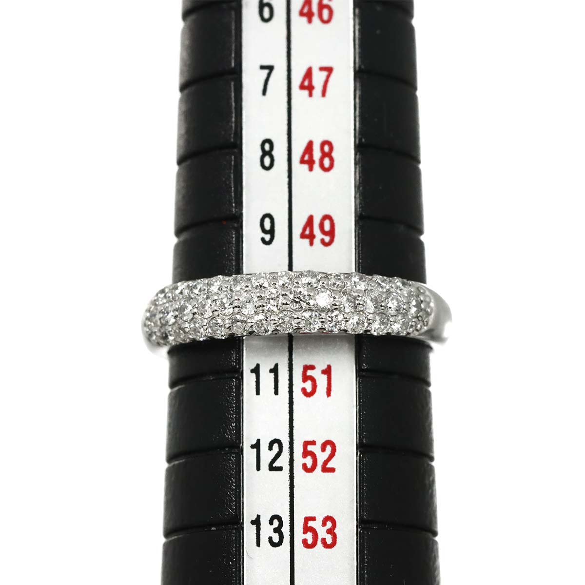 Diamond 0.40ct Ring 18K WG 750 Size5.25(US)