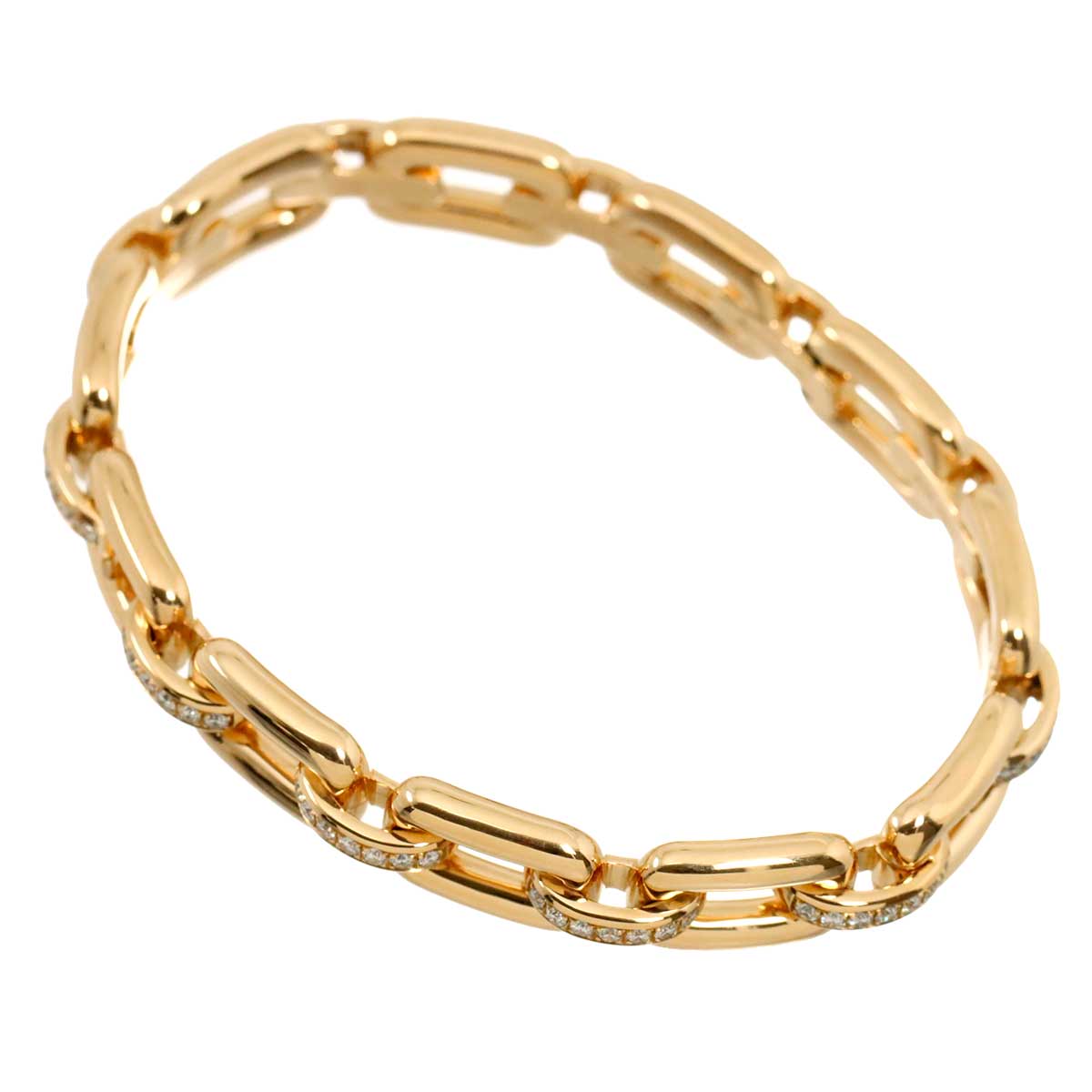 Diamond Bracelet 18K Pink Gold 750 sizeS