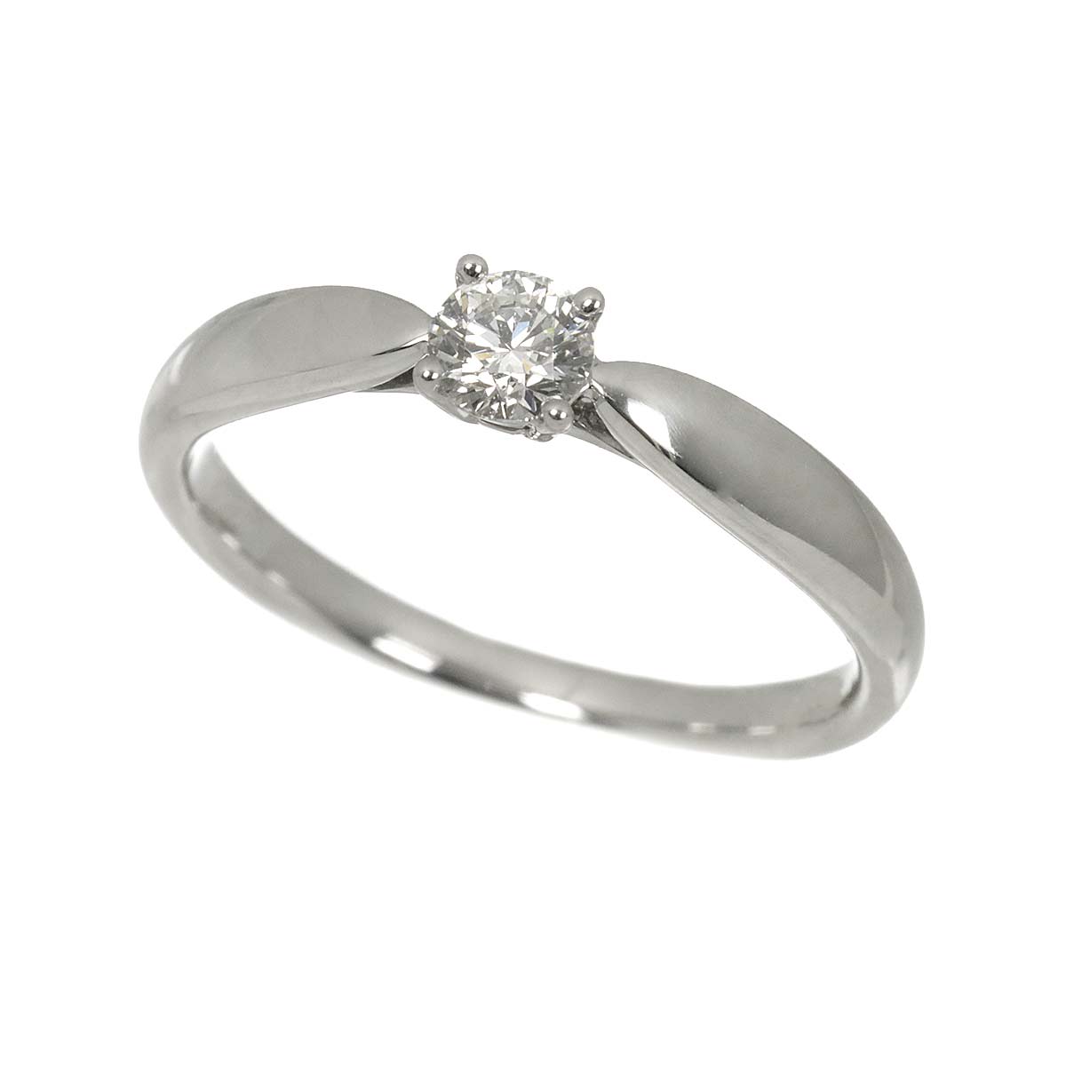 Harmony Ring Diamond 0.21ct Pt Platinum size5.75-6(US)