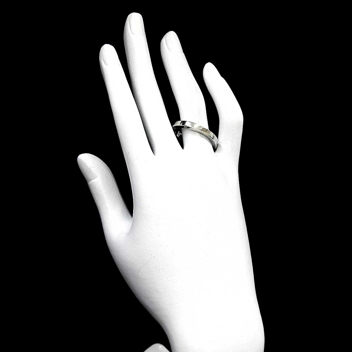 Signature Ring Pt Platinum Size9.75-10(US)