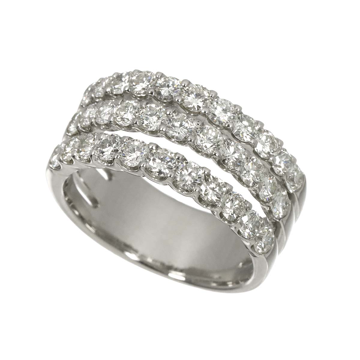 Diamond 2.00ct Ring Pt Platinum size6.75(US)