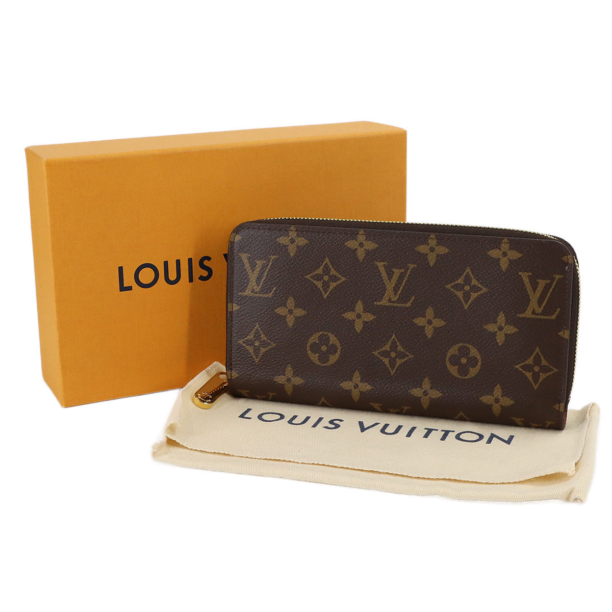 Monogram Zippy Wallet Brown M42616 Purse