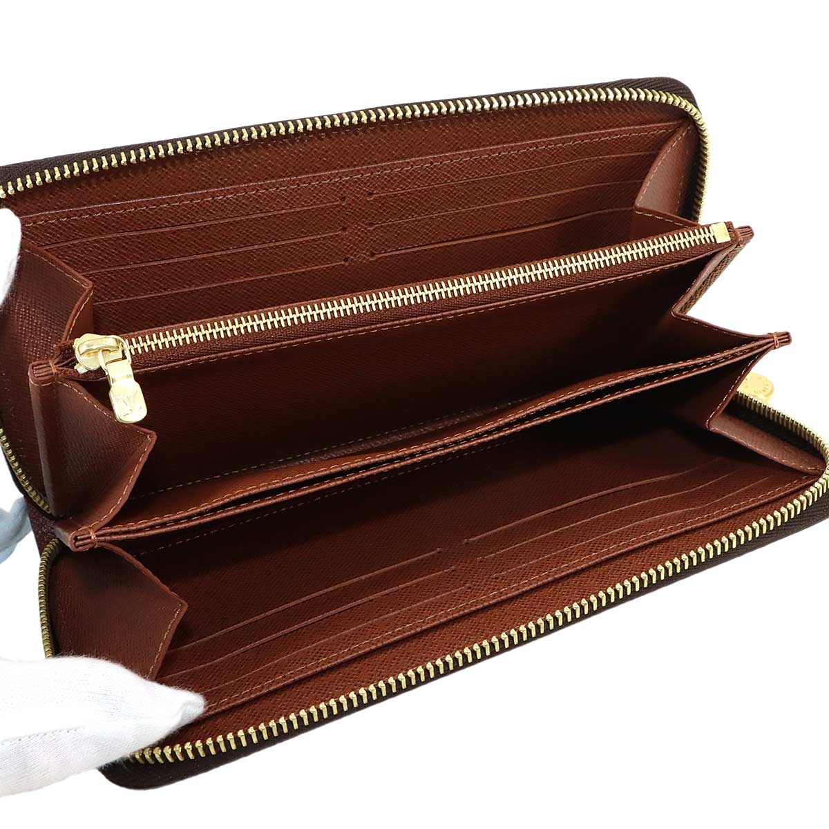 Monogram Zippy Wallet Brown M42616 Purse