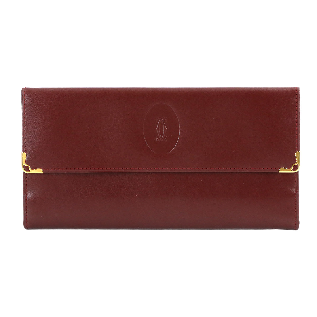 Must Line Long Wallet Leatherr Bordeaux Purse