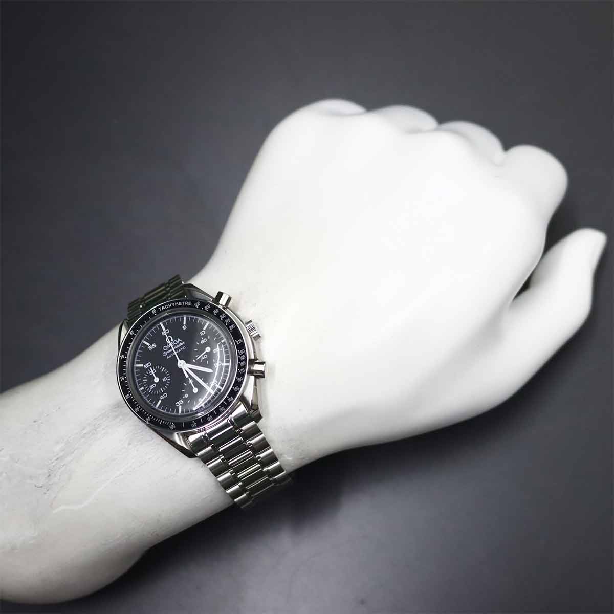 Speedmaster Chronograph 3510.50 Automatic Black Dial Mens Watch
