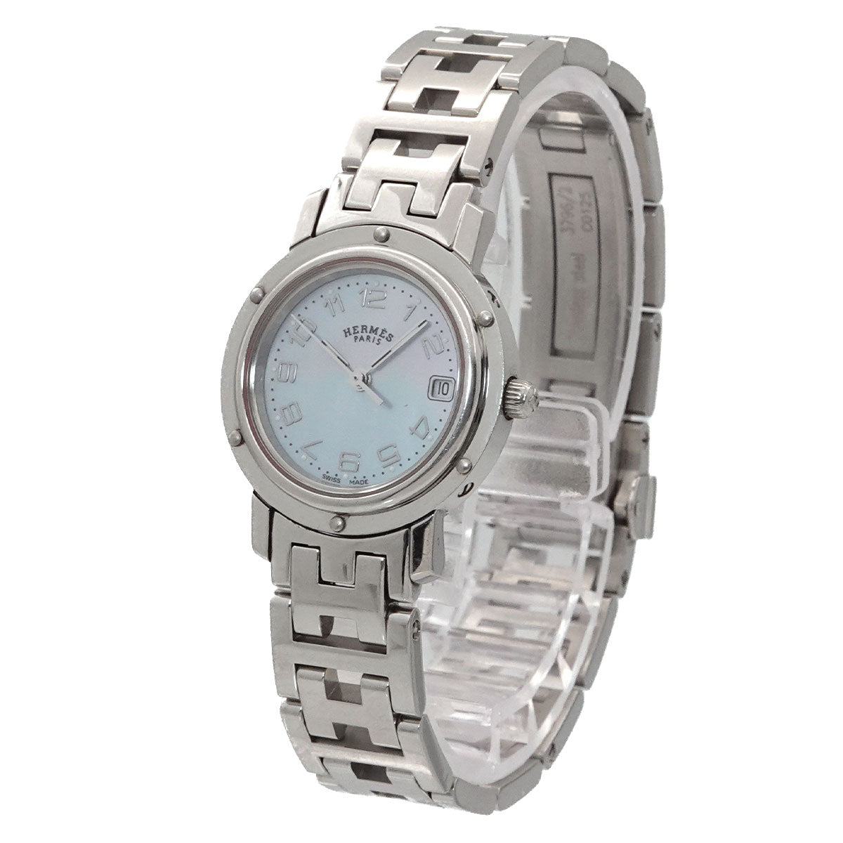 Clipper CL4.210 Quartz Date Blue Shell Dial Ladies Watch