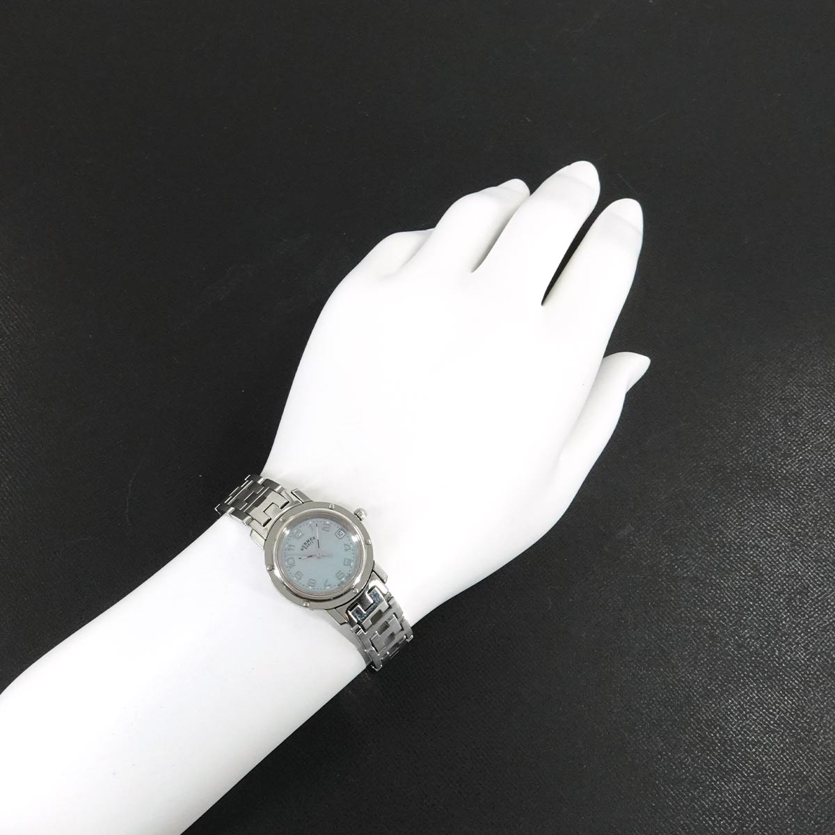 Clipper CL4.210 Quartz Date Blue Shell Dial Ladies Watch