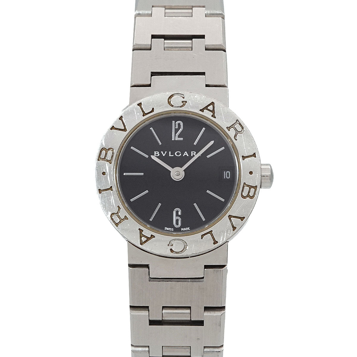 BVLGARIBVLGARI BB23SS Quartz Black Dial Ladies Watch