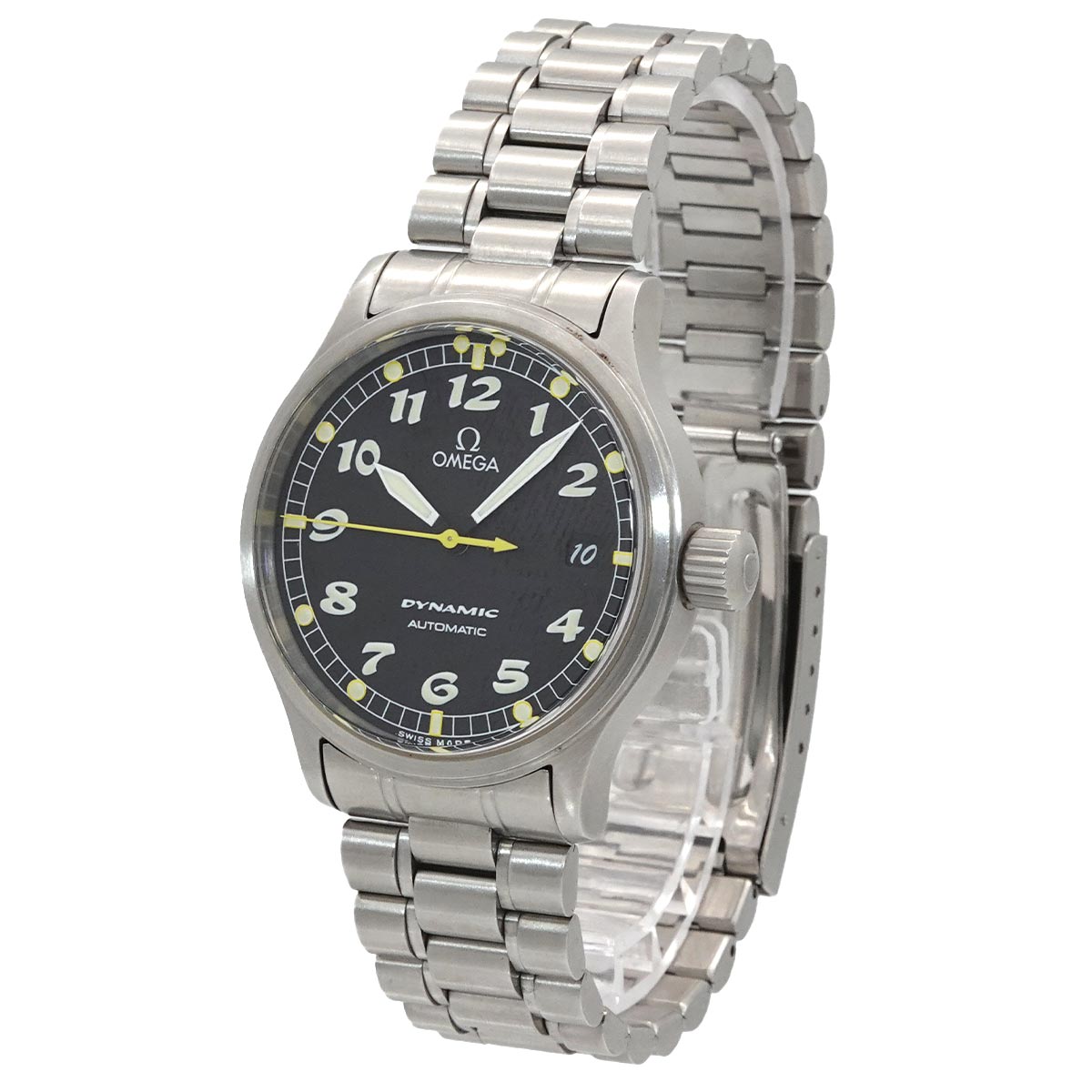 Dynamic 5200.50 Automatic Date Black Dial Mens Watch