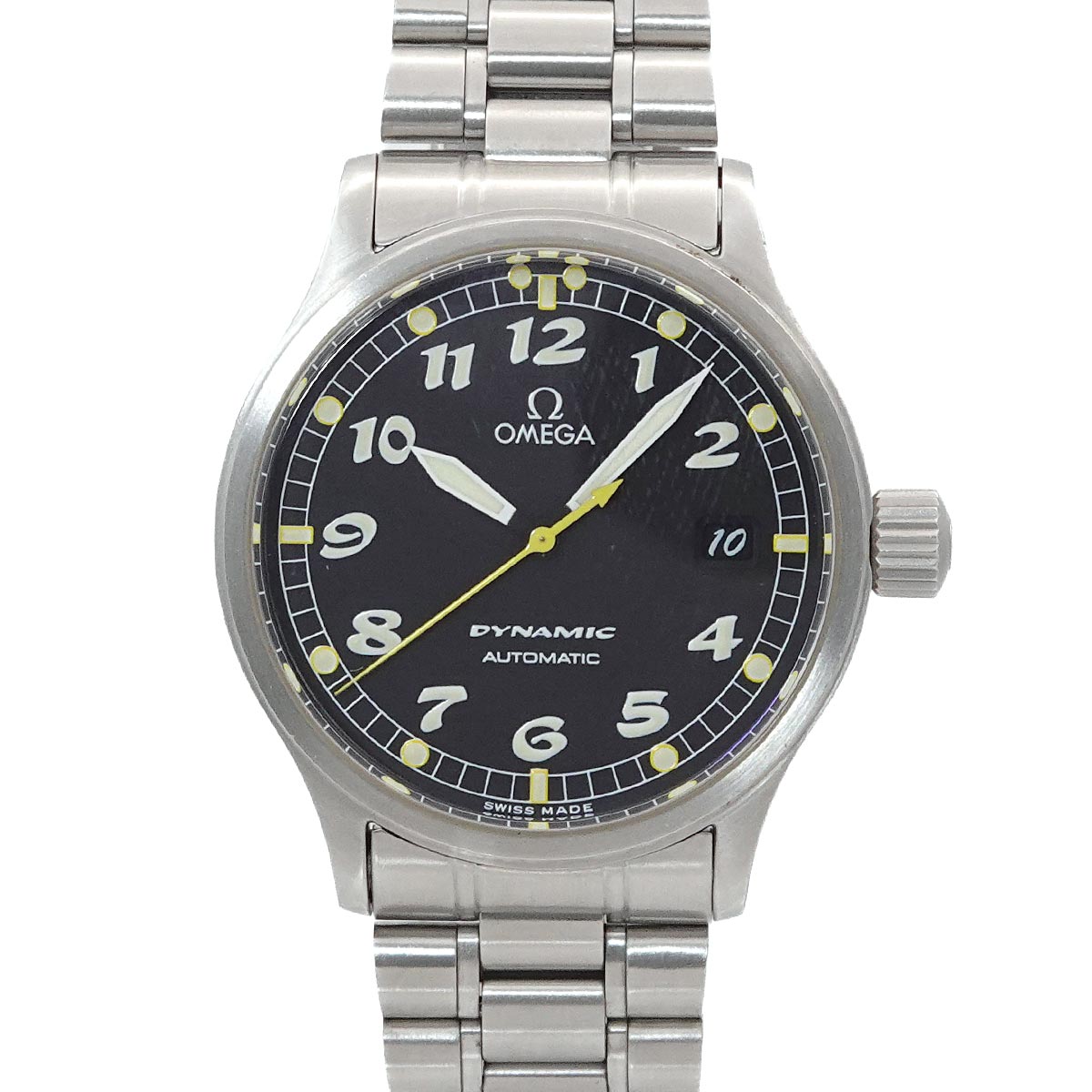 Dynamic 5200.50 Automatic Date Black Dial Mens Watch