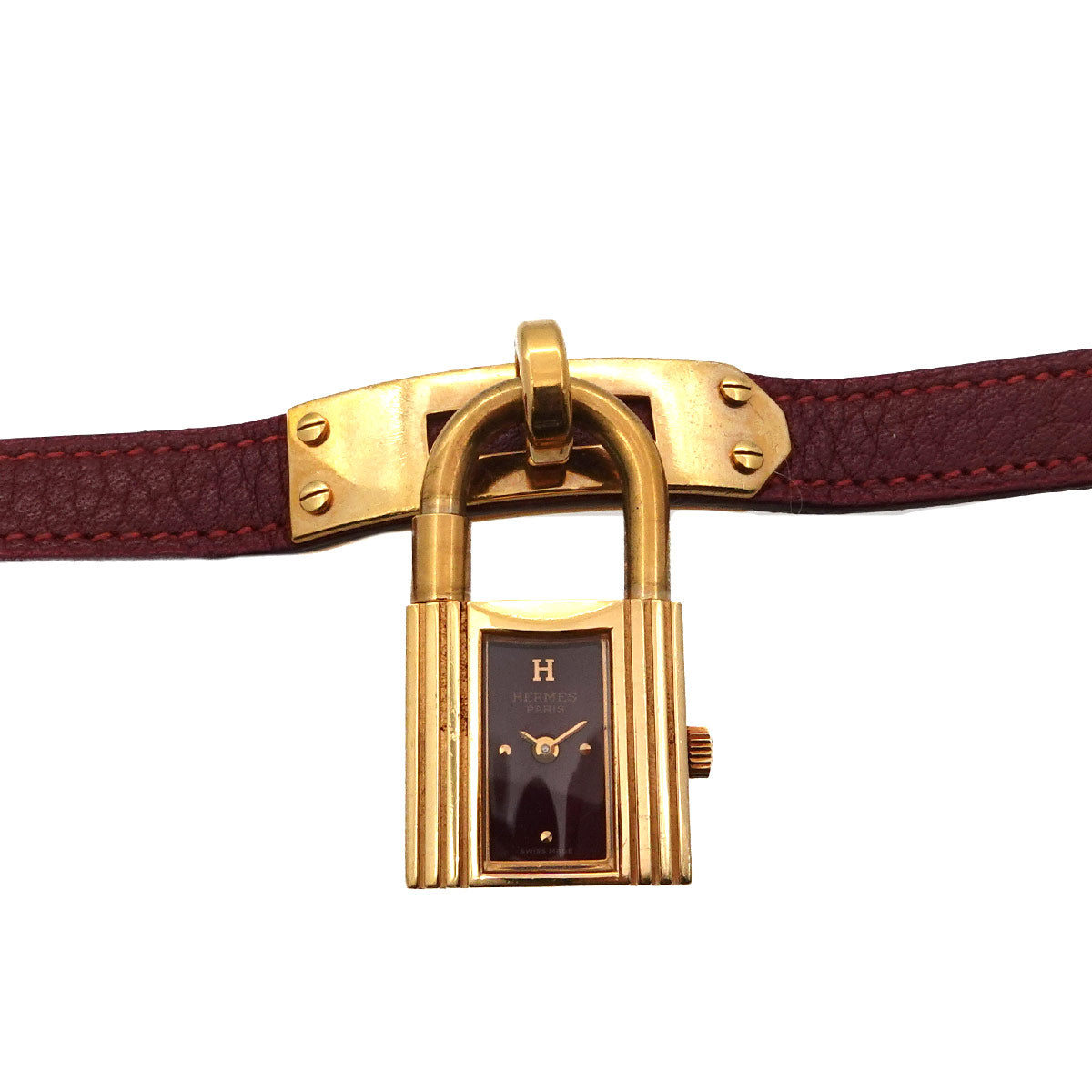 Kelly Watches Quartz bordeaux Dial Vintage Cadena Ladies