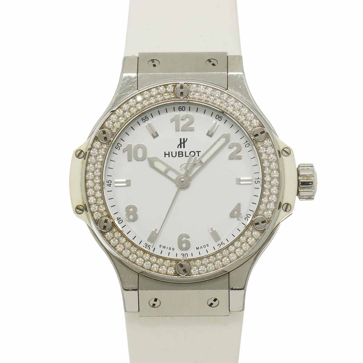 Big Bang 361 SE 2010 RW 1104 Quartz Diamond bezel Ladies Watch
