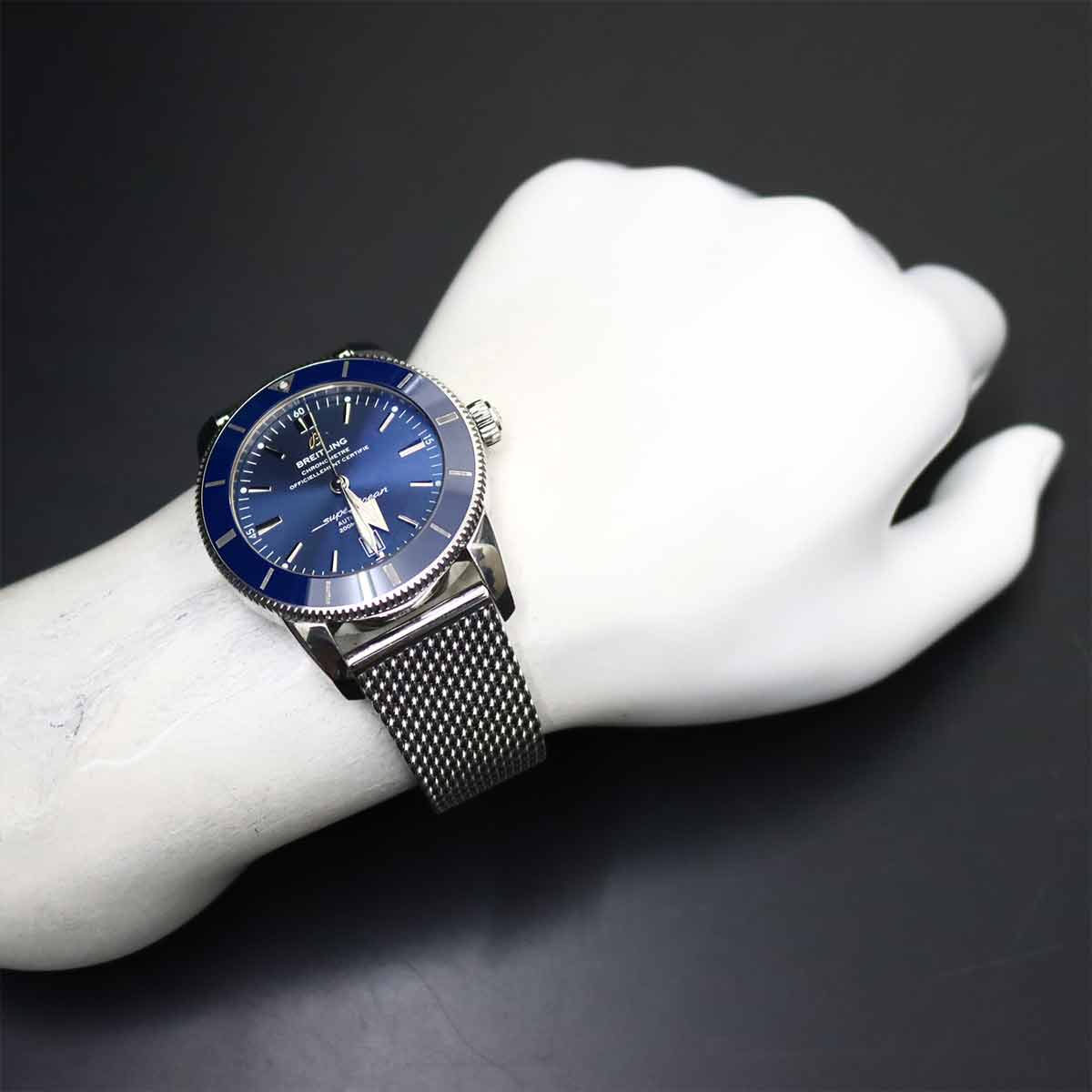 SuperOcean Heritage II AB2020 Automatic Date Blue Dial