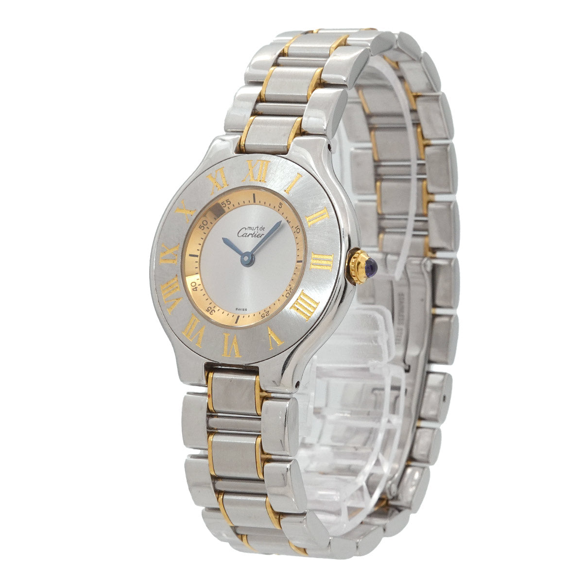 Must 21 Van Thian W10072R6 Quartz Silver Dial Boys Watch