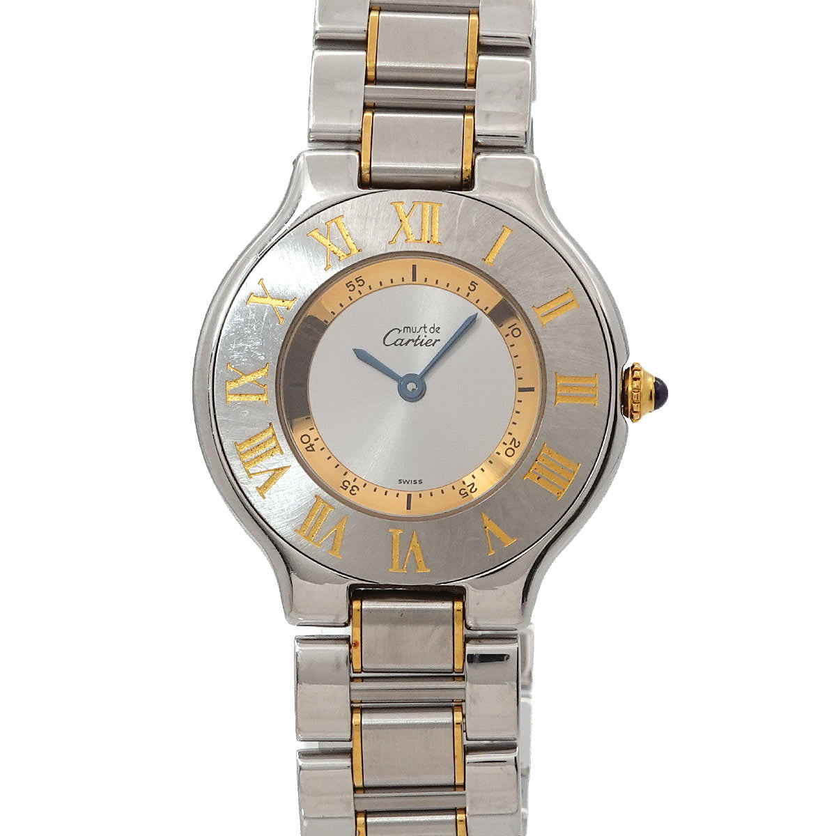 Must 21 Van Thian W10072R6 Quartz Silver Dial Boys Watch