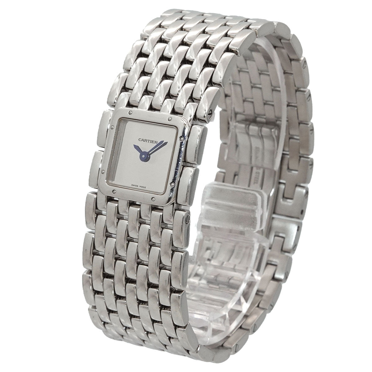 Panthere Ruban W61004T9 Quartz Silver Dial Ladies Watch