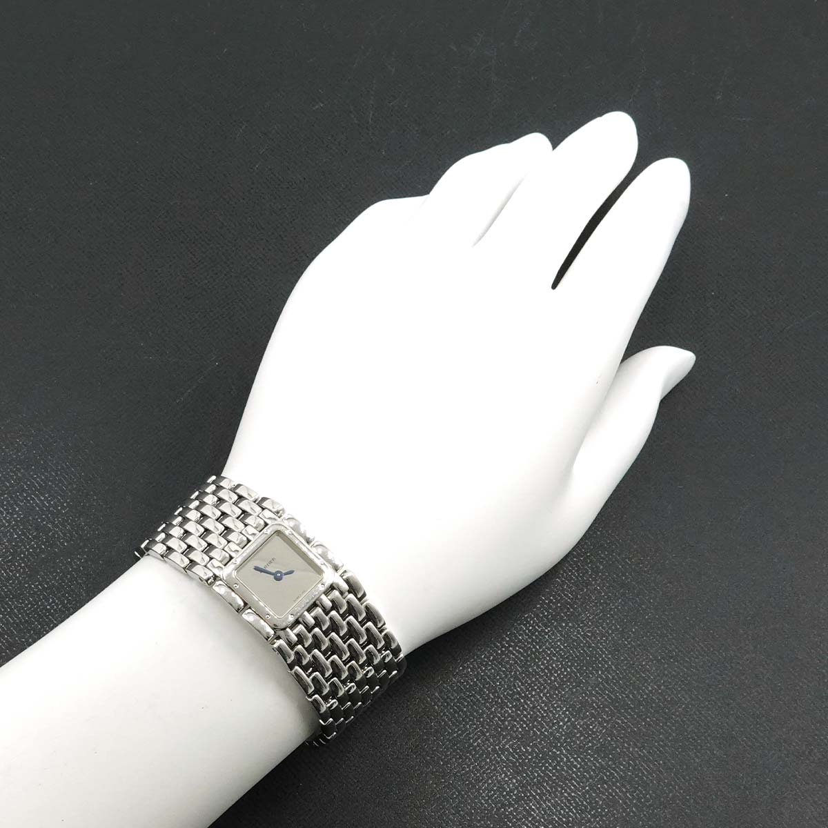 Panthere Ruban W61004T9 Quartz Silver Dial Ladies Watch